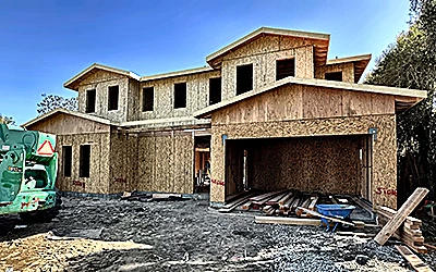 Whole-home remodeling and structural framing for a Los Angeles luxury residence