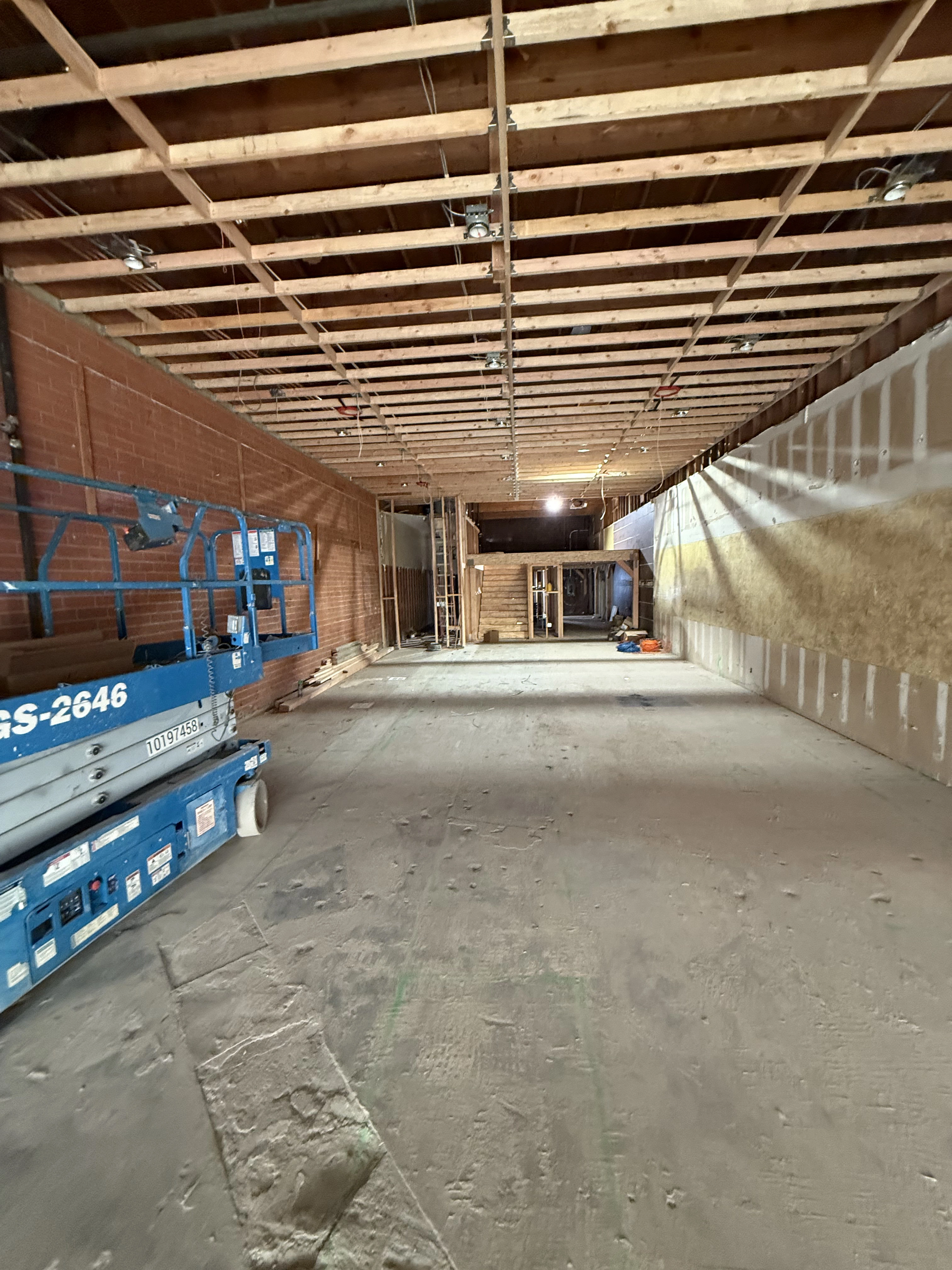 Radford exterior dusk view