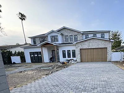 Addison modern luxury home construction in Los Angeles by R Builders