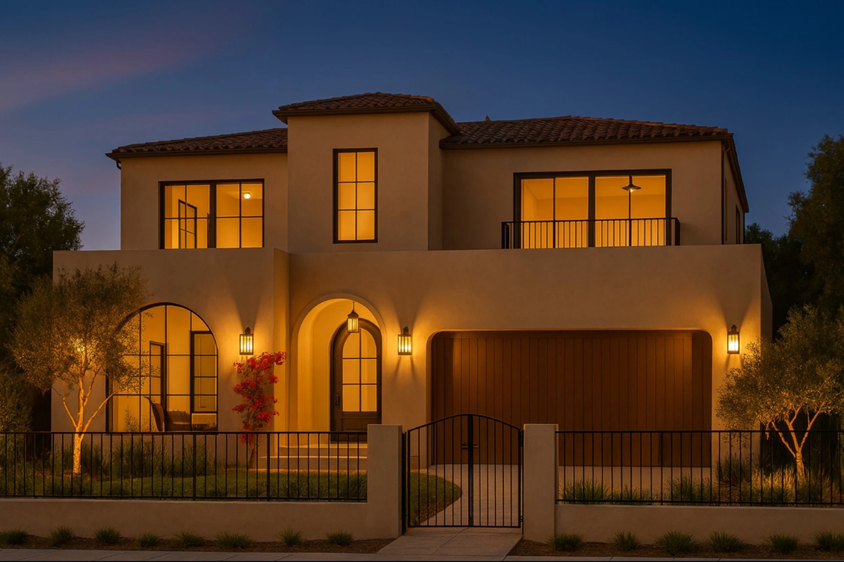 Sierra Bonita Project open-concept luxury living area